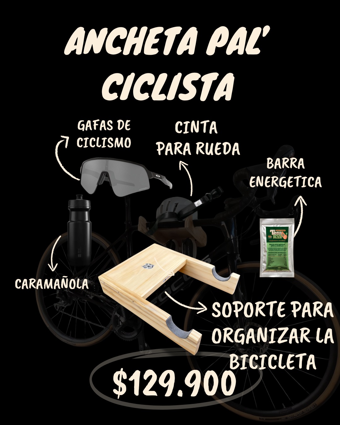 Ancheta navideña pal' ciclista