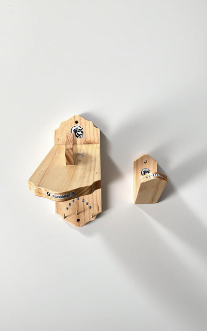 Soporte para casco de moto